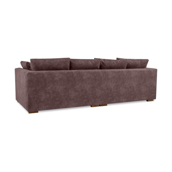Sofa tamsiai rudos spalvos 266 cm Comfy – Scandic-image-3