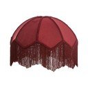 Šviestuvo gaubtas bordo spalvos ø 35 cm Malacia – Light & Living