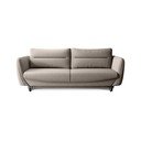 Smėlio spalvos iš šenilinio audinio sulankstoma/su sandėliavimo vieta sofa 236 cm Silva – ELTAP