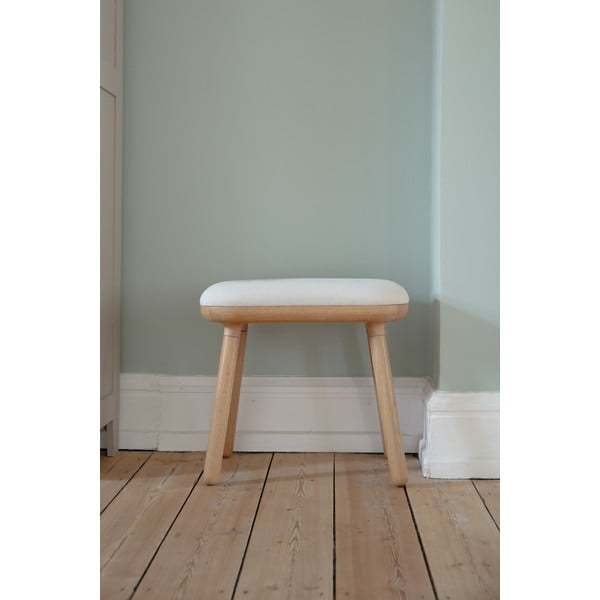 Baltos spalvos/natūralios spalvos taburetė Paff Tall – UMAGE-image-1