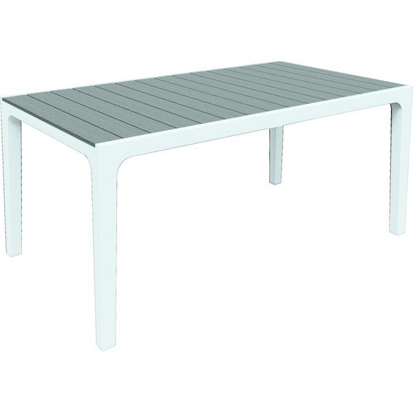 Pilkas sodo stalas Keter Harmony, 160 x 90 cm