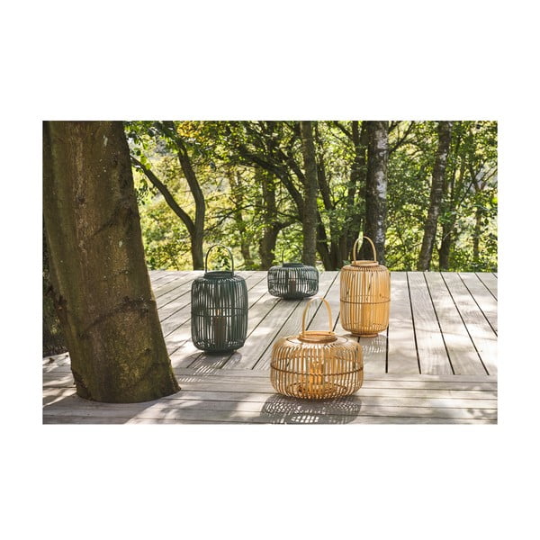 Žibintas iš bambuko (aukštis 40 cm) Alia – Villa Collection-image-1