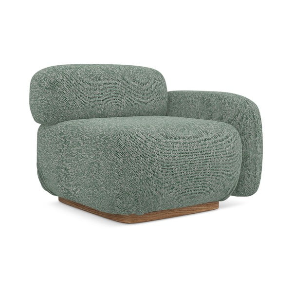 Šviesiai žalios spalvos modulinė sofos dalis (su dešiniuoju kampu) Ailani – Makamii-image-1