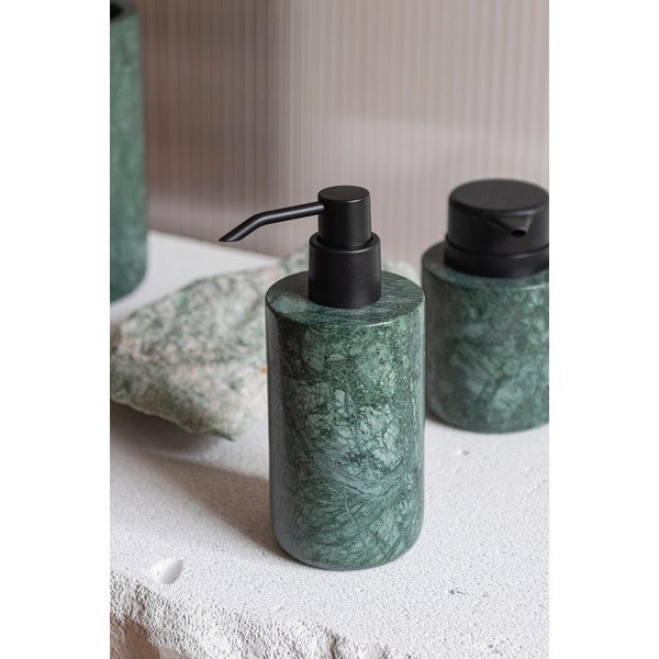 Tamsiai žalios spalvos iš marmuro muilo dozatorius 200 ml Marble – Mette Ditmer Denmark-image-1
