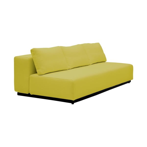 Ryškiai žalios spalvos sofa-lova Softline Nevada, 200 cm