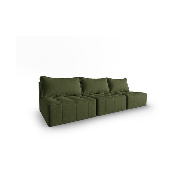 Sofa žalios spalvos 240 cm Mike – Micadoni Home-image-1