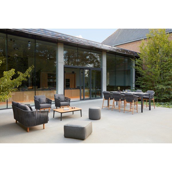 Tamsiai pilkos spalvos sodo sofa Newport – Diphano-image-1