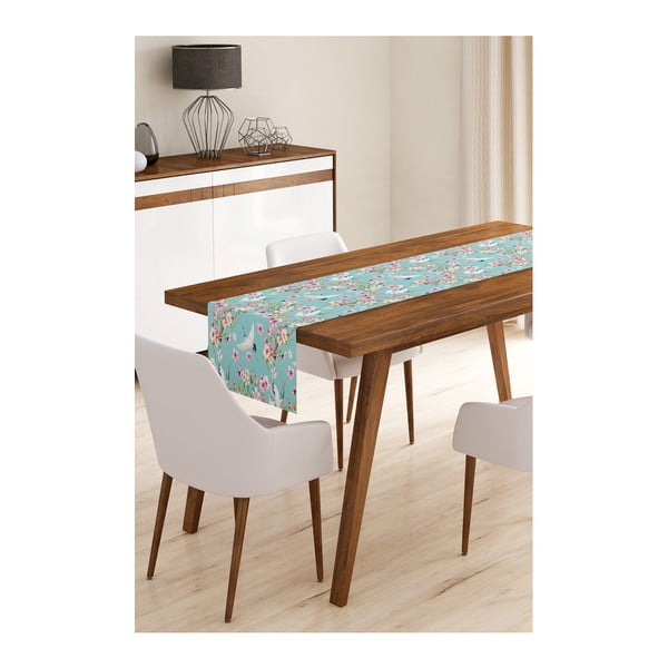Minimalistiniai pagalvėlių užvalkalai Paukščių mikropluošto staltiesė, 45 x 145 cm