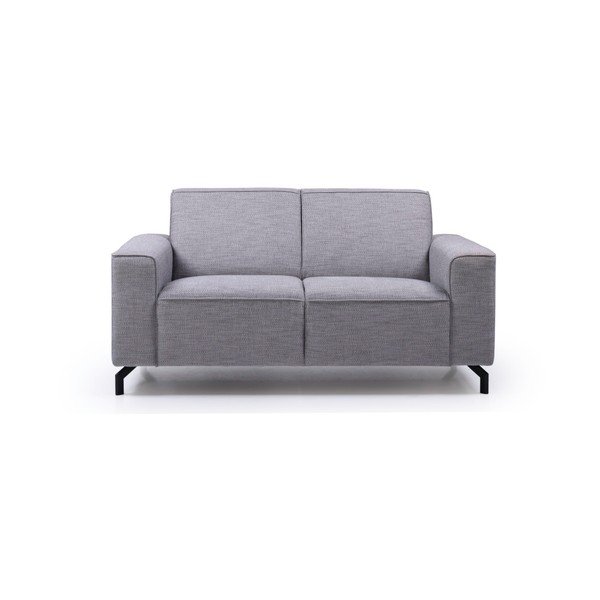 Pilka dvivietė sofa Scandic Lesly-image-1
