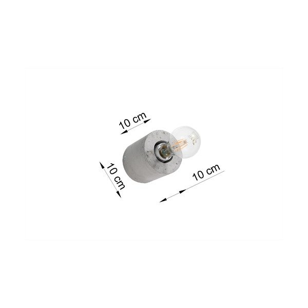 Betoninis sieninis šviestuvas Sollux Elia-image-2