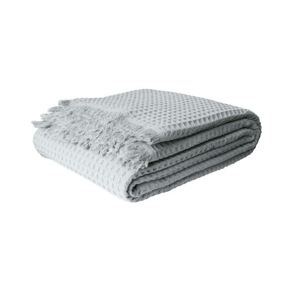 Mėtų spalvos iš medvilnės lovatiesė 140x200 cm Waffle – Mijolnir