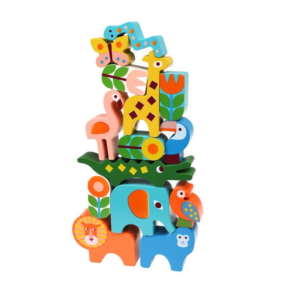 Iš medienos piramidė Wild Wonders – Rex London-image-2