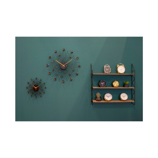 Karlsson Wake Up metalinio aukso spalvos žadintuvas-image-1