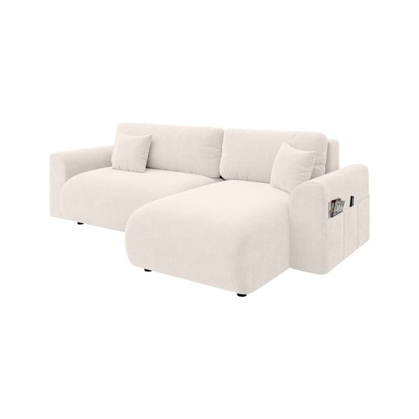 Sulankstoma kampinė sofa baltos spalvos (kintama) Lorine – Ropez-image-4