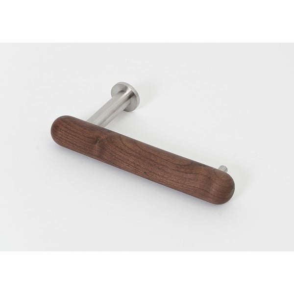 Sieninis tualetinio popieriaus laikiklis pagamintas iš riešutmedžio Wireworks Yoku-image-3