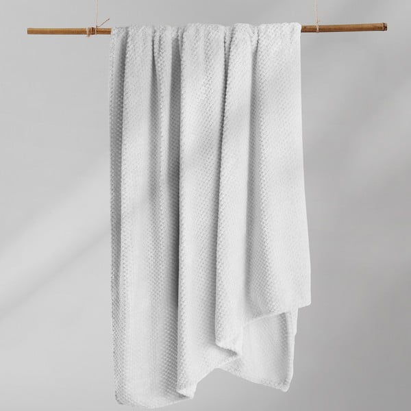 Baltos spalvos mikropluošto pledas DecoKing Henry, 170 x 210 cm-image-4