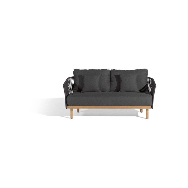 Tamsiai pilkos spalvos sodo sofa Newport – Diphano