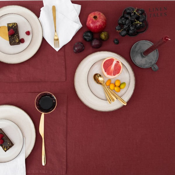 Iš lino padėkliukas 35x45 cm Marsala – Linen Tales-image-2