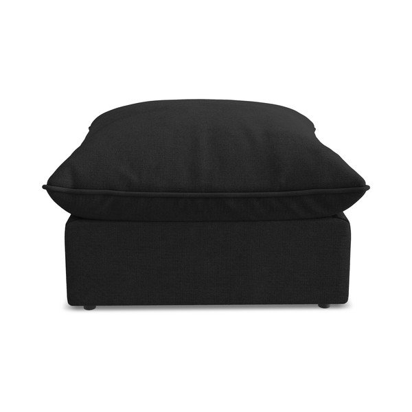 Juodos spalvos taburetė Manao – Makamii