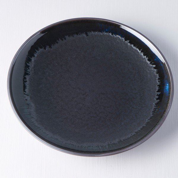 Tamsiai mėlyna keraminė lėkštė MIJ Matt, ø 25 cm-image-3