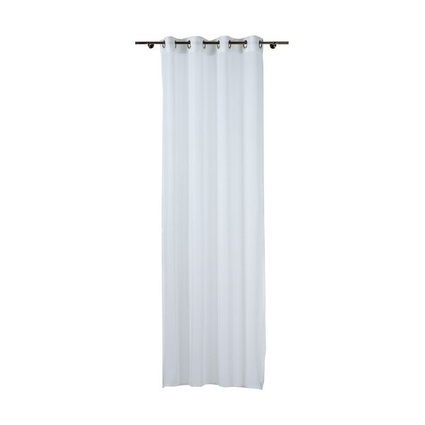 Permatoma užuolaida baltos spalvos 140x245 cm Miko – Mendola Fabrics-image-2