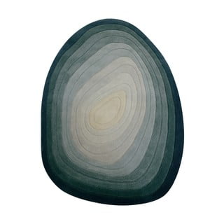 Iš vilnos kilimas mėlynos spalvos 200x290 cm Puddle Ombre Wool – Flair Rugs