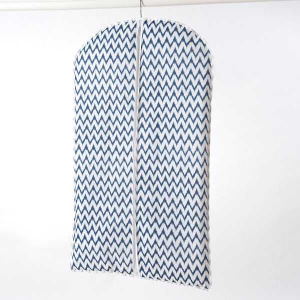 Kompaktoriaus "Zig Zag" tekstilinis pakabinamas suknelės užvalkalas, 100 cm