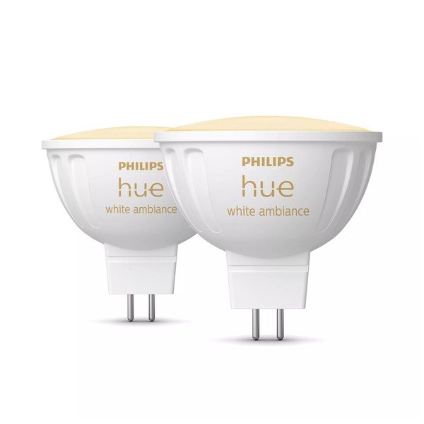 Lemputės 2 vnt. 5 W GU 5,3, White ambiance – Philips Hue-image-1