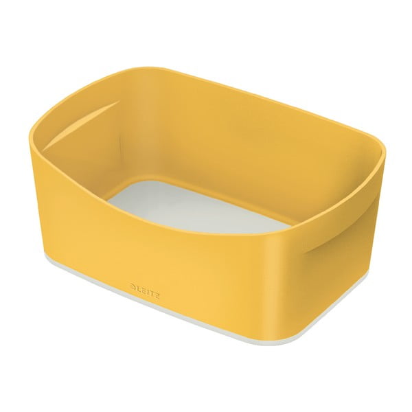 Geltonos spalvos rašomojo stalo dėžė Leitz Cosy