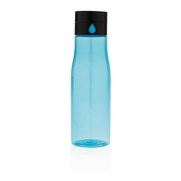 Mėlynas kelioninis buteliukas XD Design Aqualicious, 600 ml