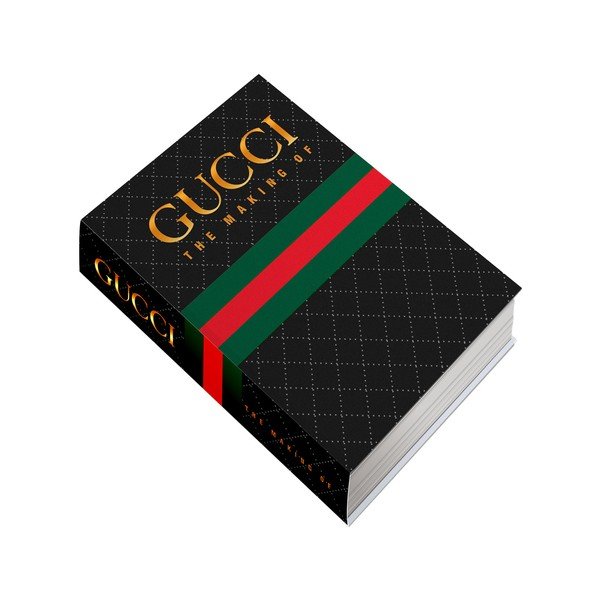 Dekoratyvinė knygos formos dėžutė Piacenza Art Gucci
