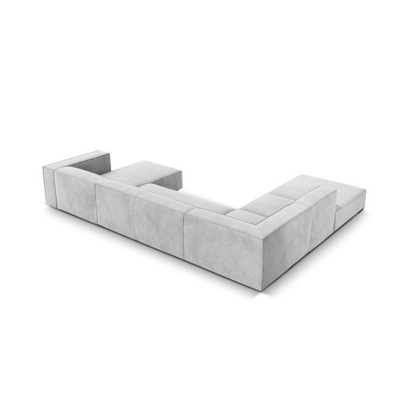 Šviesiai pilka kampinė sofa (kairysis kampas) Madame - Windsor & Co Sofas-image-3