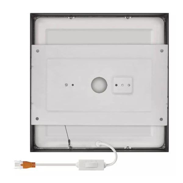 Lubinis šviestuvas matinės juodos spalvos LED 22.5x22.5 cm Nexxo – EMOS-image-2