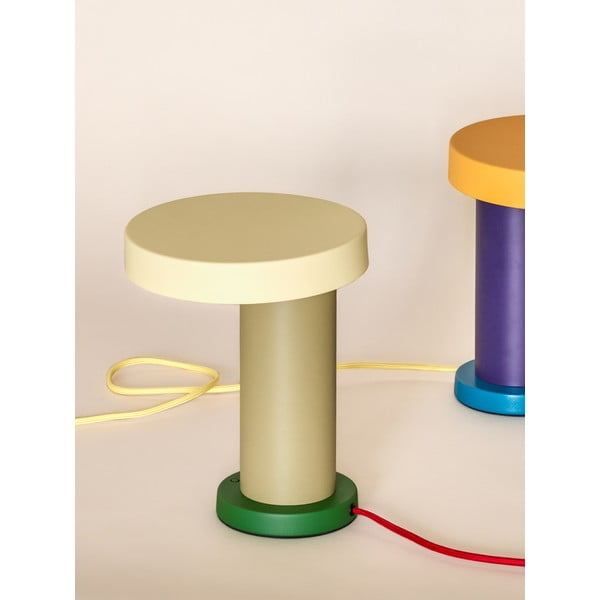 Stalinis šviestuvas žalios spalvos (aukštis 25 cm) Magic – Hübsch-image-1