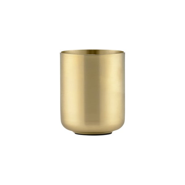 Žalvario spalvos iš nerūdijančio plieno dantų šepetėlio indas Ume Brass – Zone