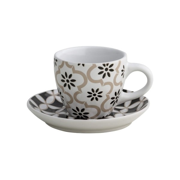 2 keraminių kavos puodelių rinkinys Brandani Alhambra II
