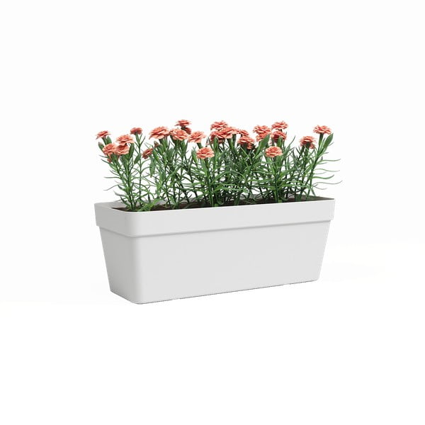 Iš perdirbto plastiko vazonas gėlėms su savaiminio laistymo funkcija 50 cm Capri – Artevasi-image-2