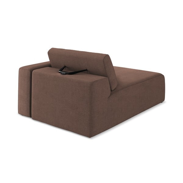 Rožinės spalvos modulinė sofos dalis (su dešiniuoju kampu) Kalea – Makamii-image-4