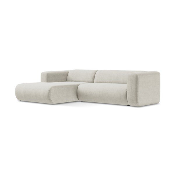 Smėlio spalvos kampinė sofa (su kairiuoju kampu/su gultu) Ekahi – Makamii-image-2