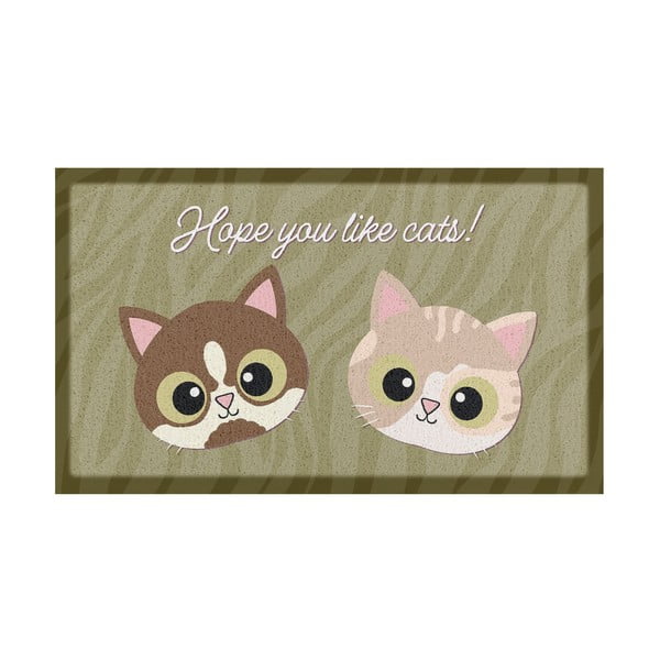 Grindų kilimėlis 40x70 cm Hope You Like Cats – Artsy Doormats