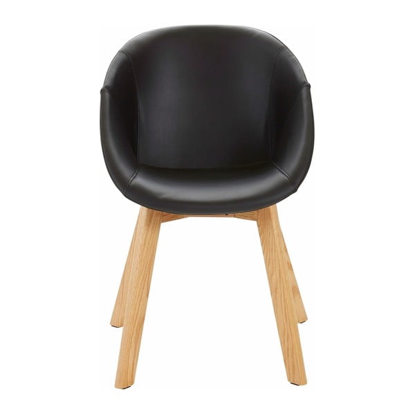 2 juodų kėdžių rinkinys Støraa Baxter