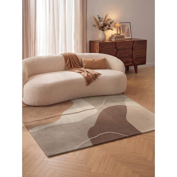 Rudos spalvos iš vilnos kilimas 120x170 cm Muse – Villeroy&Boch-image-2