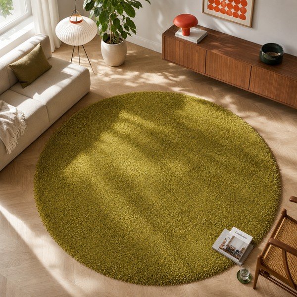 Žalias kilimas Universal Aqua Liso, ø 80 cm-image-4