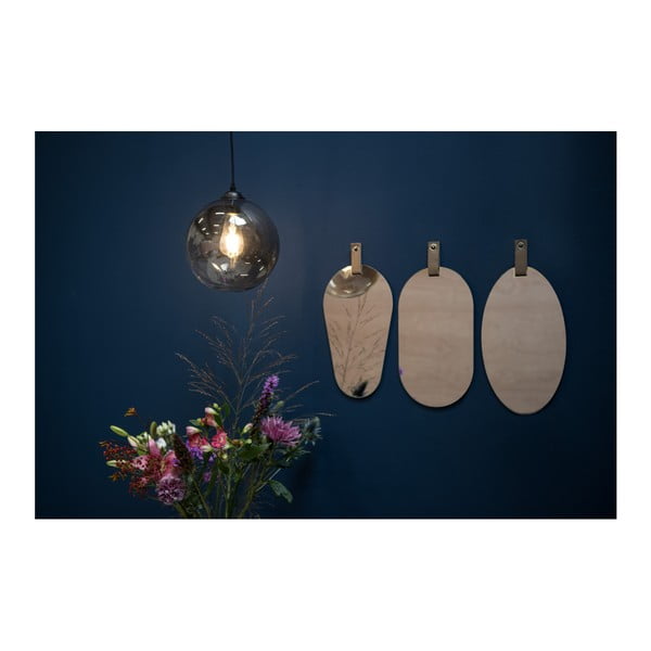 Sidabro spalvos sieninis veidrodis PT LIVING Perky-image-1