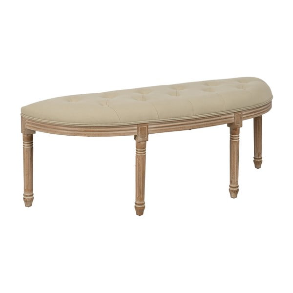 Smėlio spalvos/natūralios spalvos suolas Royal – Ixia