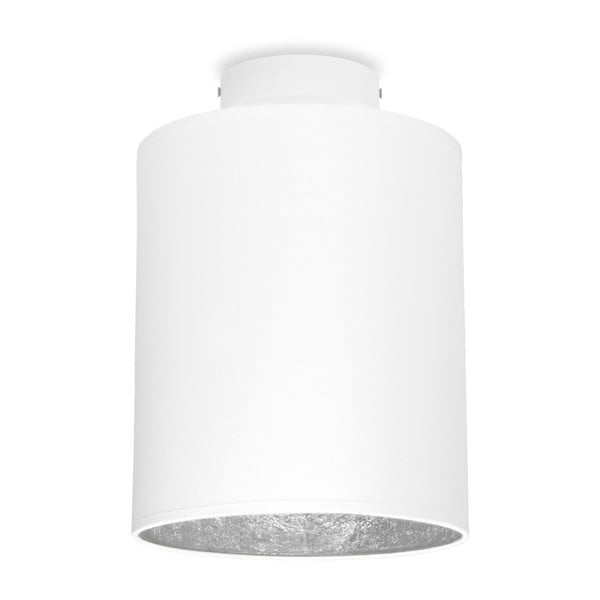 Baltas lubinis šviestuvas su sidabrinėmis detalėmis Sotto Luce MIKA Elementary XS PLUS CP