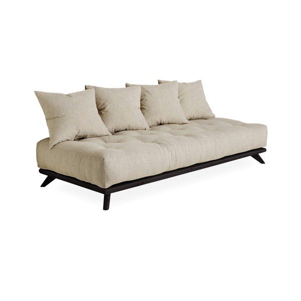 Sofa "Karup Design Senza Black/Linen Beige-image-3