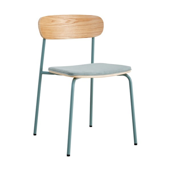Valgomojo kėdės mėlynos spalvos/natūralios spalvos 2 vnt. Adriana – Marckeric