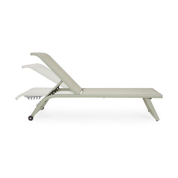 Taupe spalvos metalinis sodo šezlongas Taylor – Bizzotto-image-3