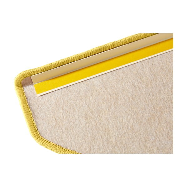 15 geltonų kilimėlių laiptams rinkinys Hans Home Fancy, 23 x 65 cm-image-3